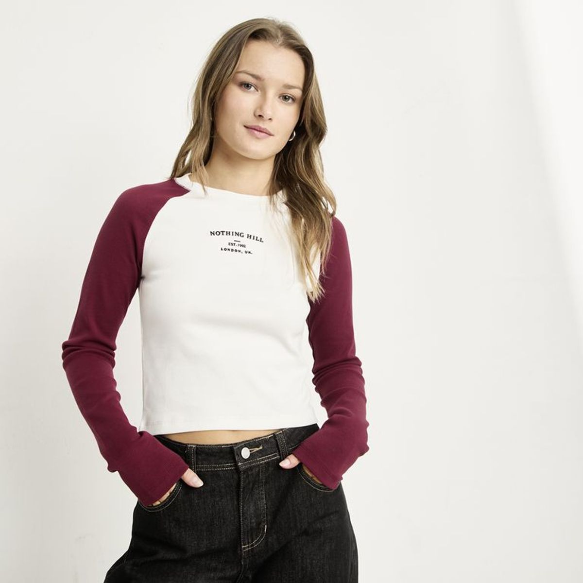 SYBILLA - Camiseta Mujer Manga corta de Algodón Sybilla
