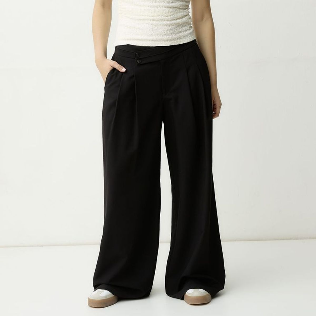 SYBILLA - Pantalón Mujer Tiro medio Sybilla