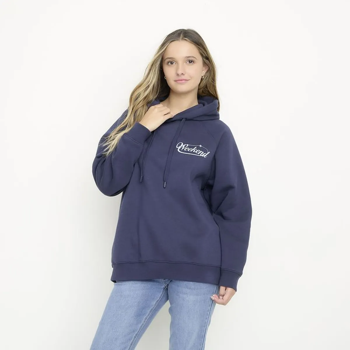 SYBILLA - Hoodie Mujer con Estampado de Algodón Sybilla