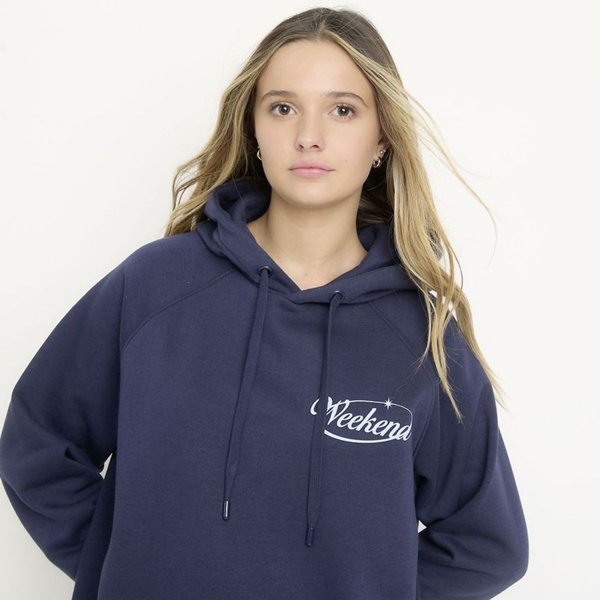 SYBILLA - Hoodie Mujer con Estampado de Algodón Sybilla