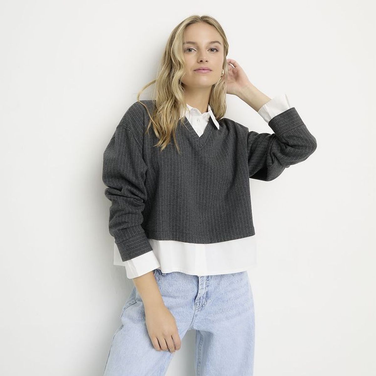 SYBILLA - Saco Mujer de Algodón Sybilla