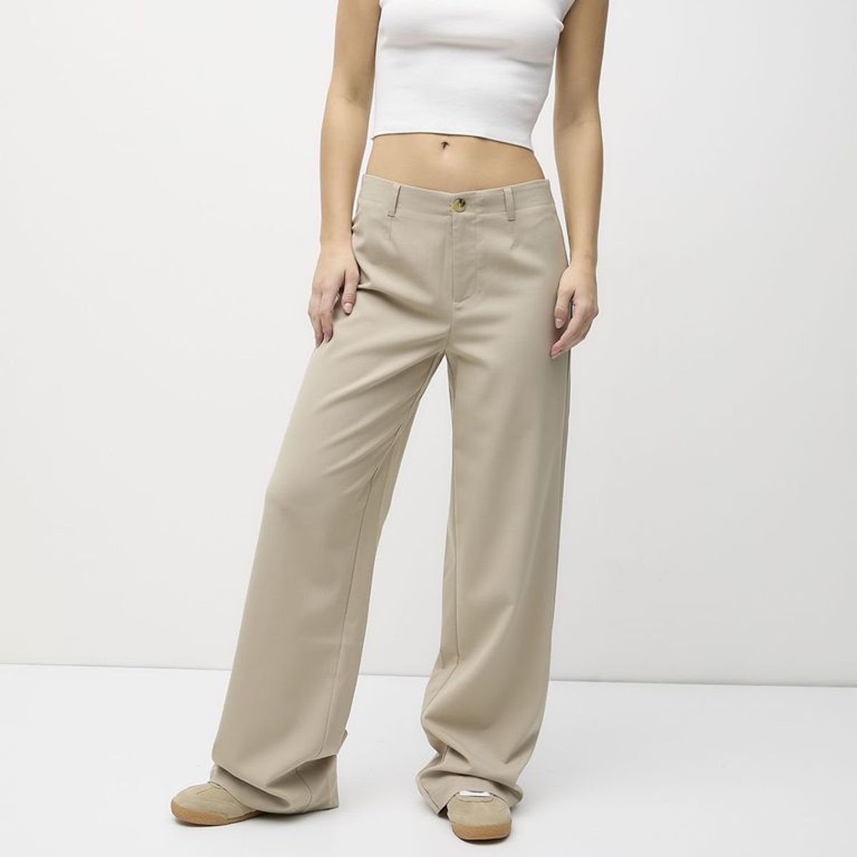SYBILLA - Pantalón Mujer Tiro medio Sybilla