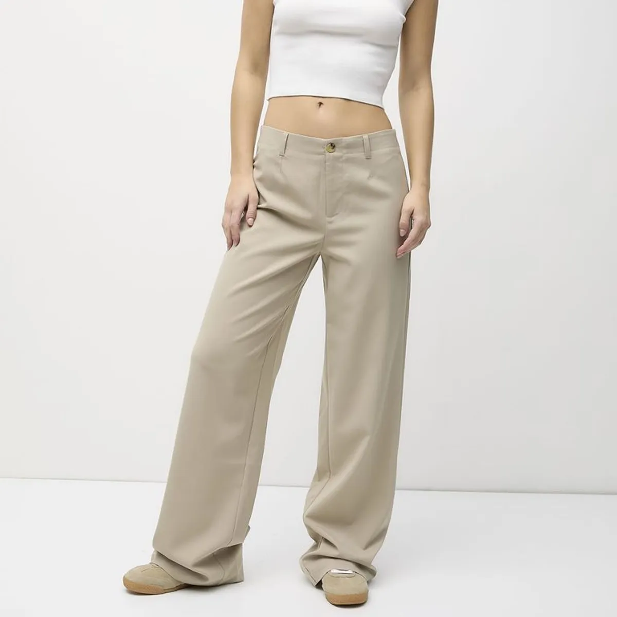 SYBILLA - Pantalón Mujer Tiro medio Sybilla