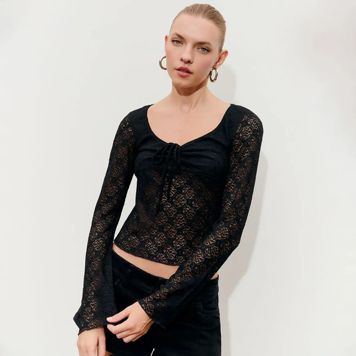 SYBILLA - Blusa Mujer Manga larga Sybilla