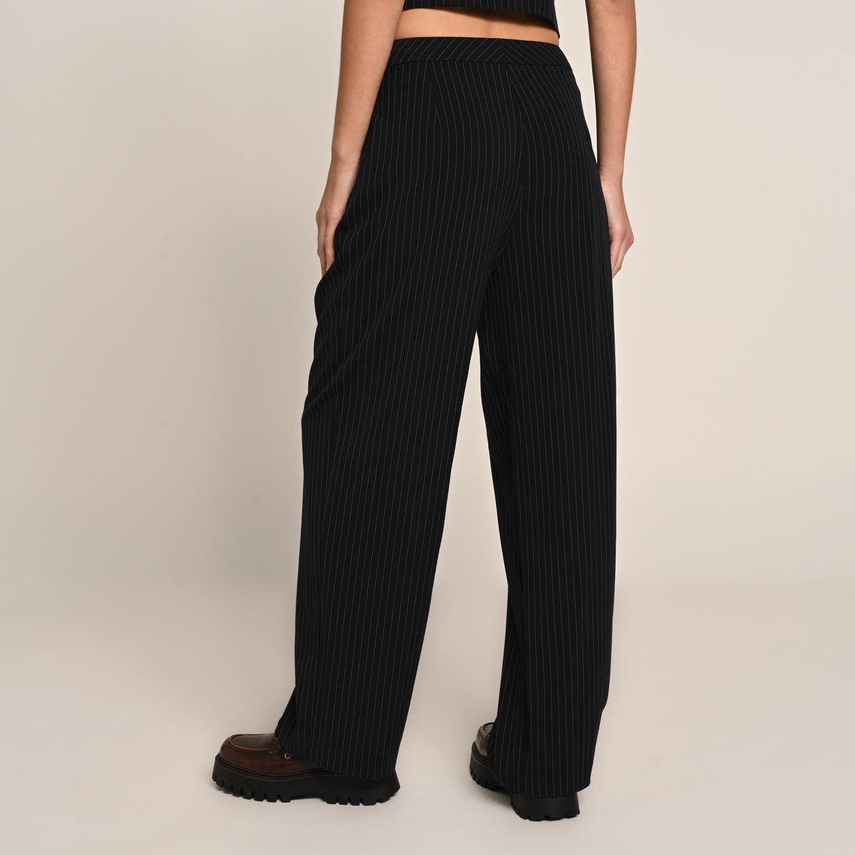 SYBILLA - Pantalón Recto Mujer Tiro medio Sybilla