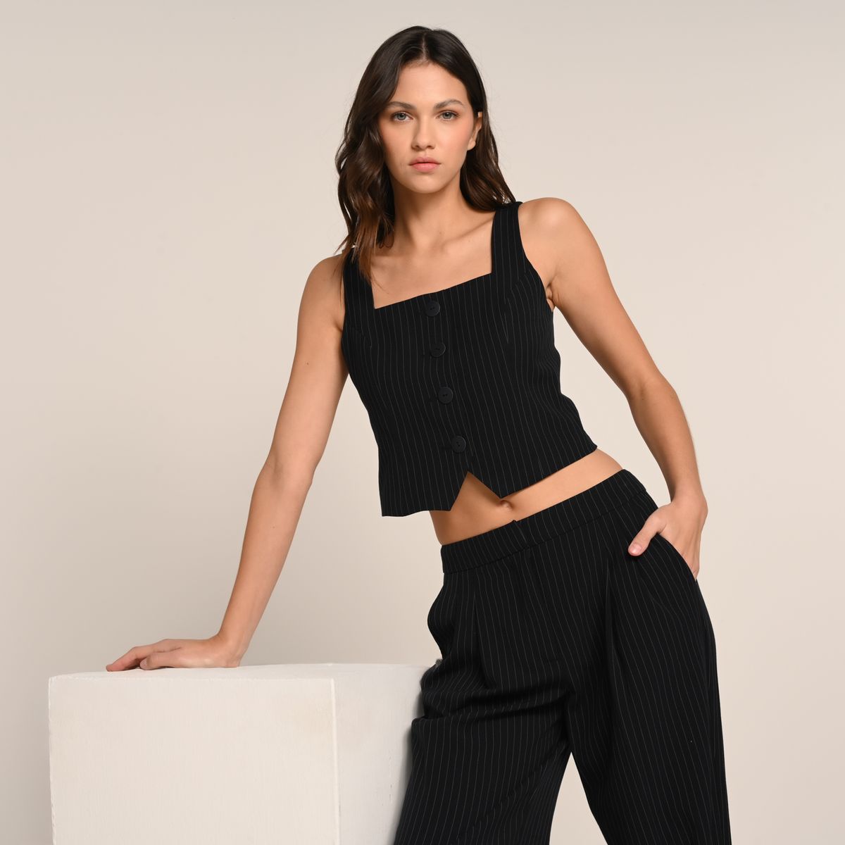 SYBILLA - Blusa Mujer Sin mangas Sybilla