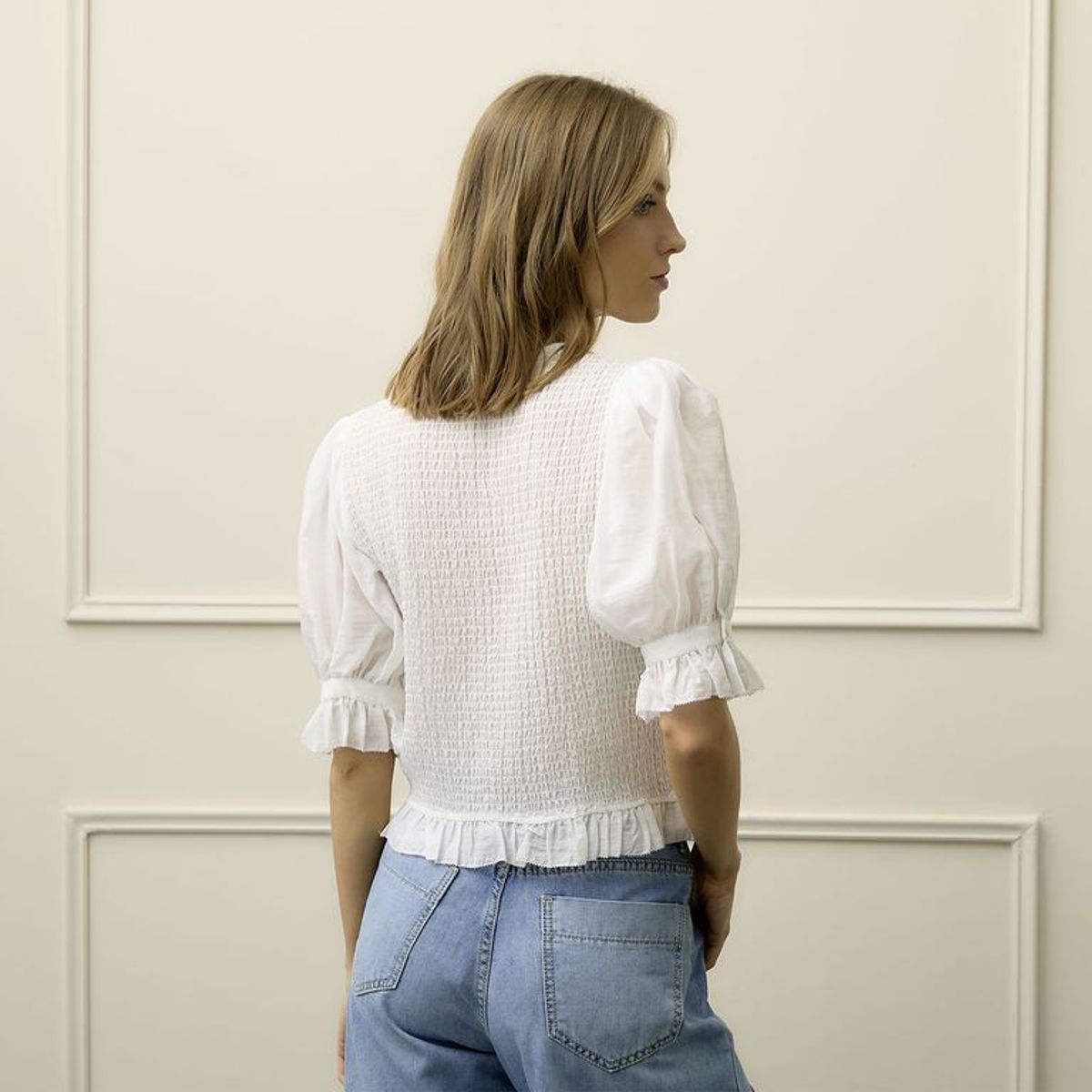 BASEMENT - Blusa Mujer Manga 3/4 Basement