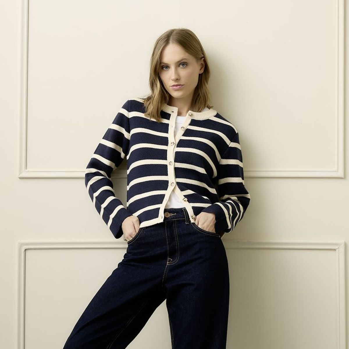 BASEMENT - Cardigan Mujer Basement