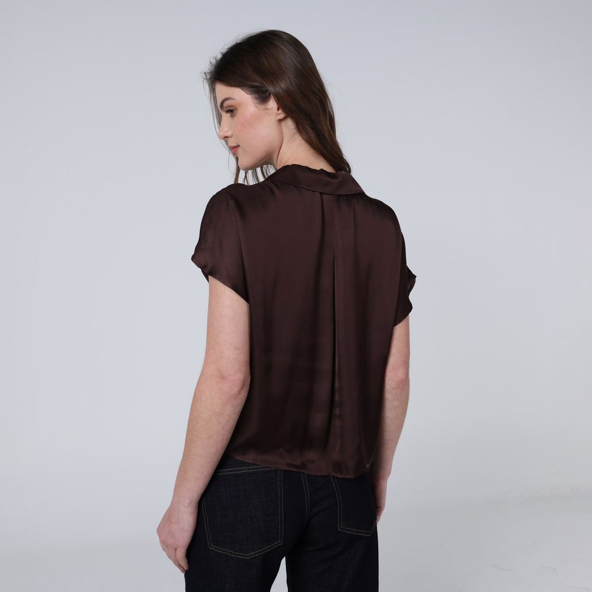 BASEMENT - Blusa Mujer Manga corta Basement