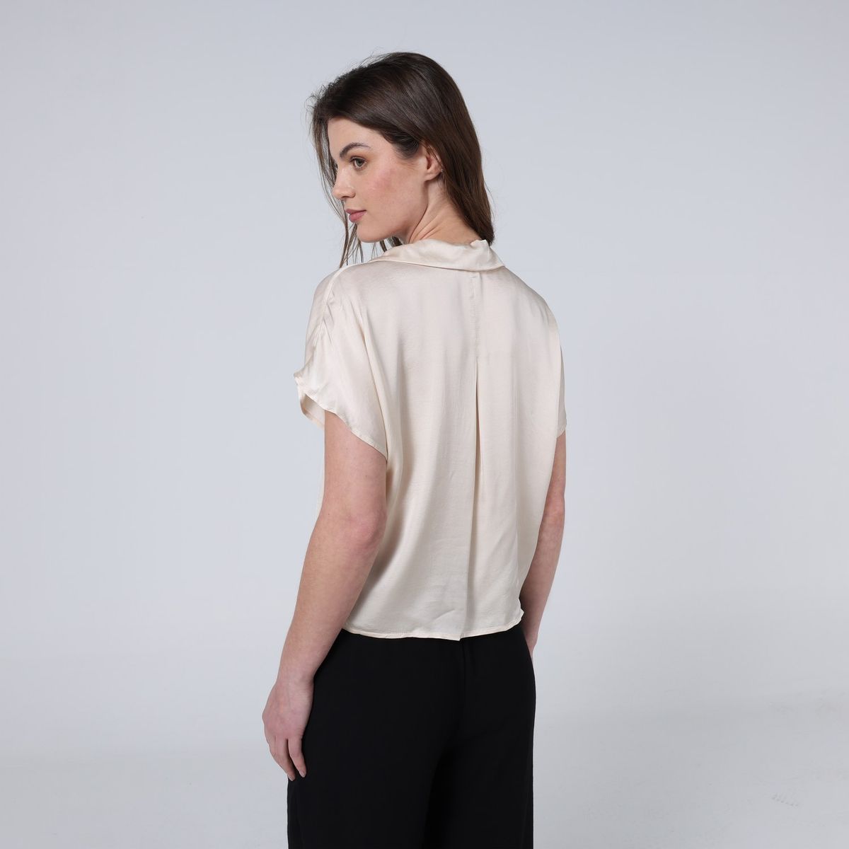 BASEMENT - Blusa Mujer Manga corta Basement