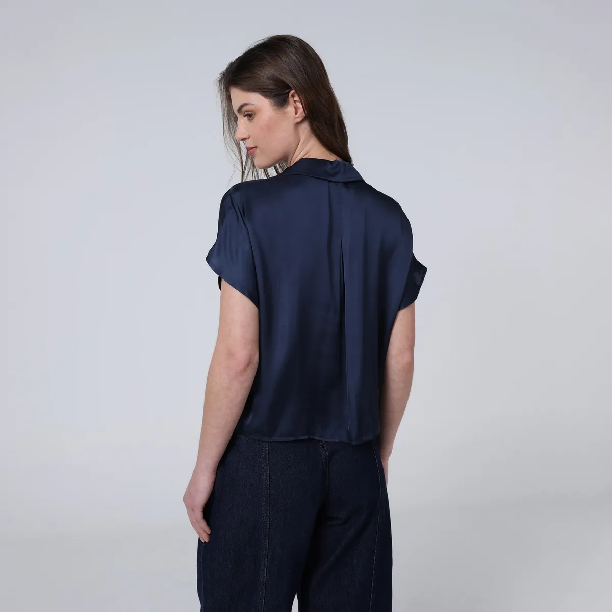 BASEMENT - Blusa Mujer Manga corta Basement