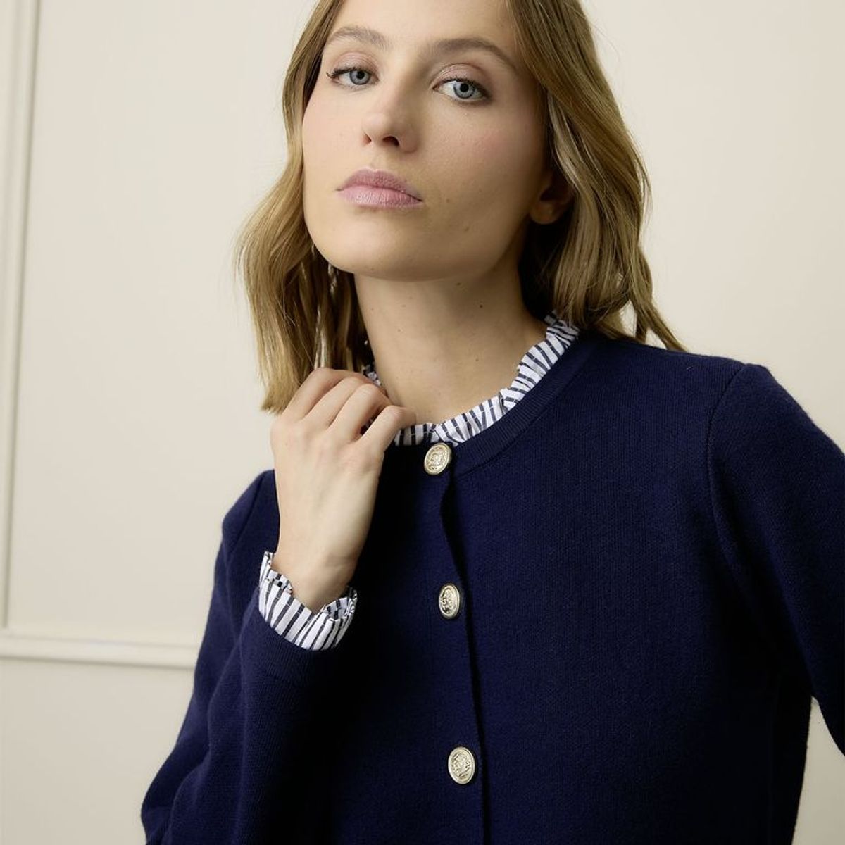 BASEMENT - Cardigan Mujer Tejido Basement