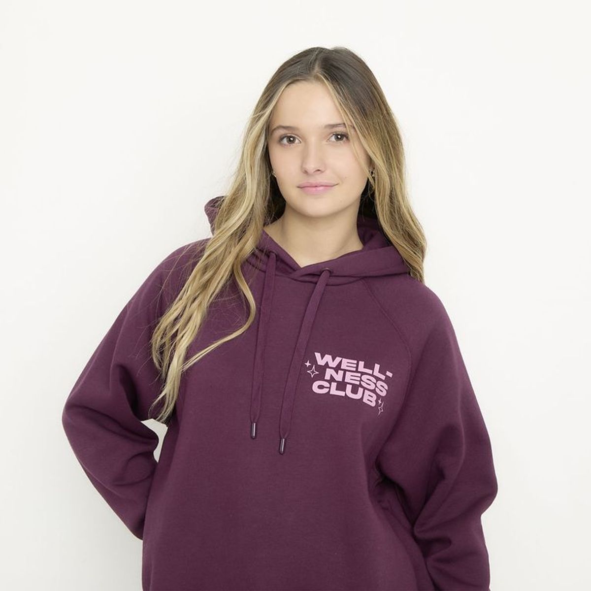 SYBILLA - Hoodie Mujer con Estampado de Algodón Sybilla