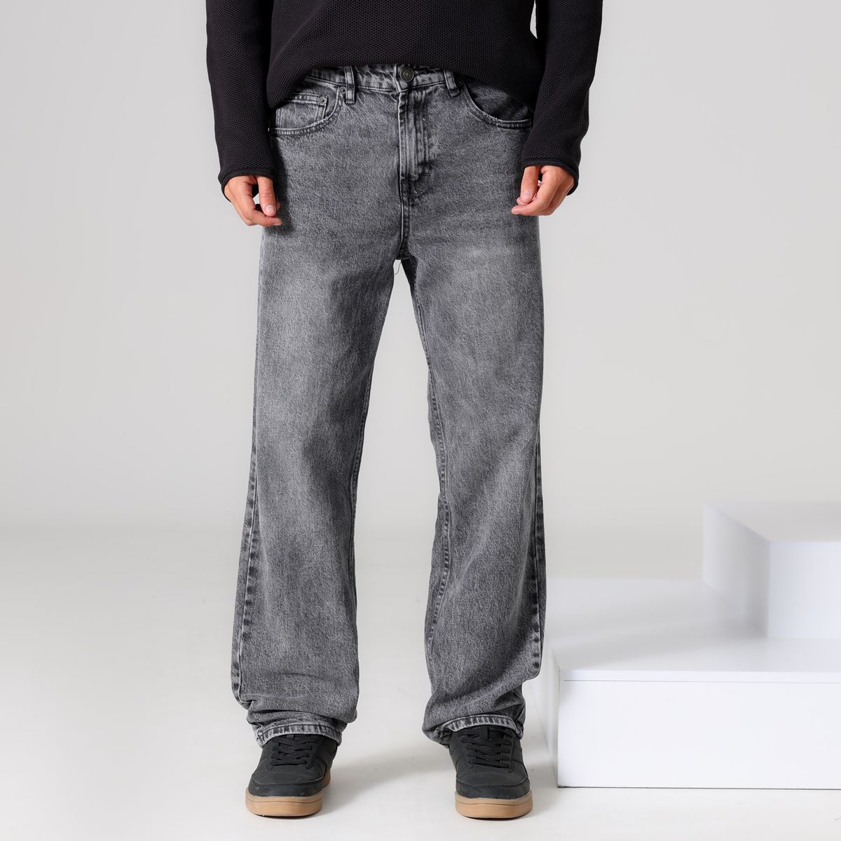 DENIMLAB - Jeans Hombre Baggy Algodón Denimlab Largo 32