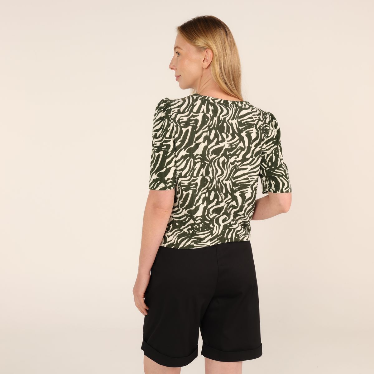 SOUTHLAND - Short Mujer Tiro medio de Algodón Southland