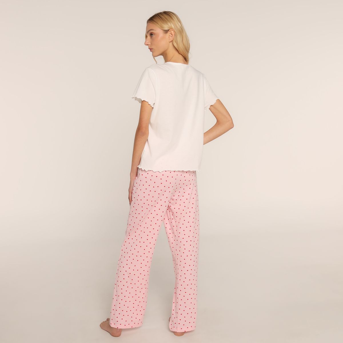 SYBILLA - Pijama completa con pantalón para Mujer Manga larga  de Algodón Sybilla