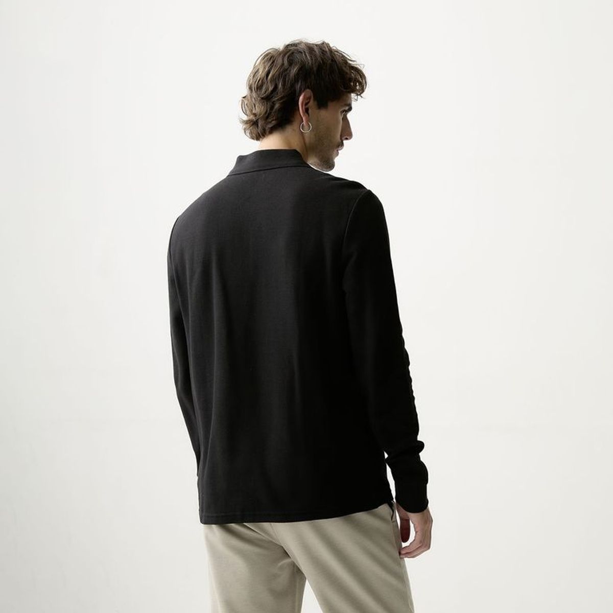 BASEMENT - Camiseta Hombre Manga Larga Basement