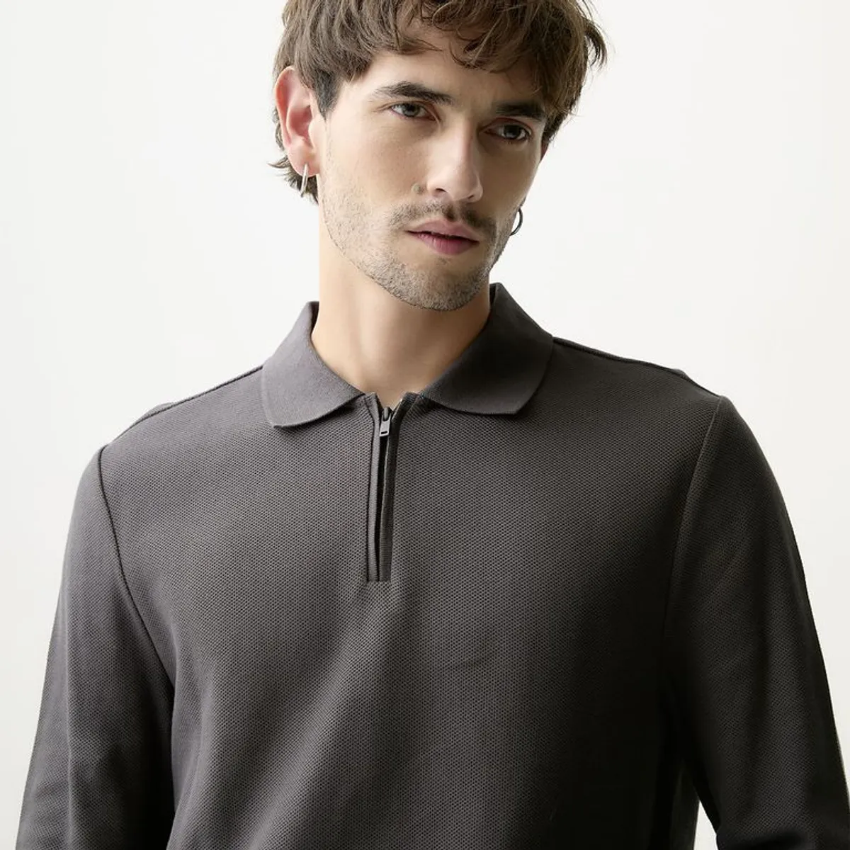 BASEMENT - Camiseta Hombre Manga Larga Basement
