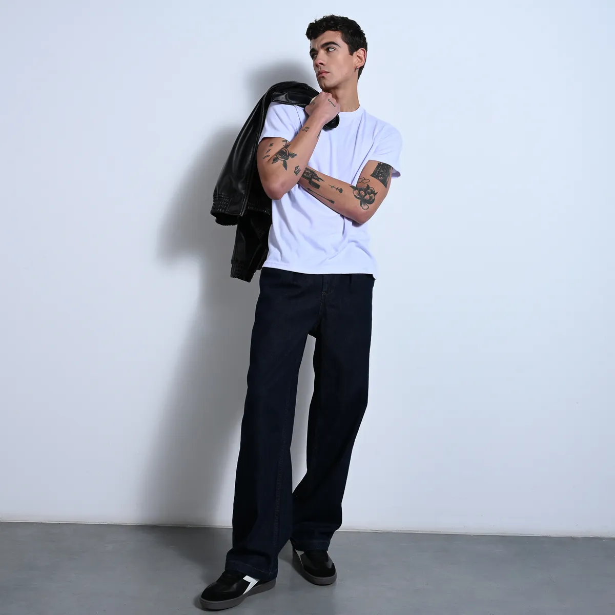 DENIMLAB - Jean 5 Bolsillos Hombre Baggy JDBG RAW CH Denimlab