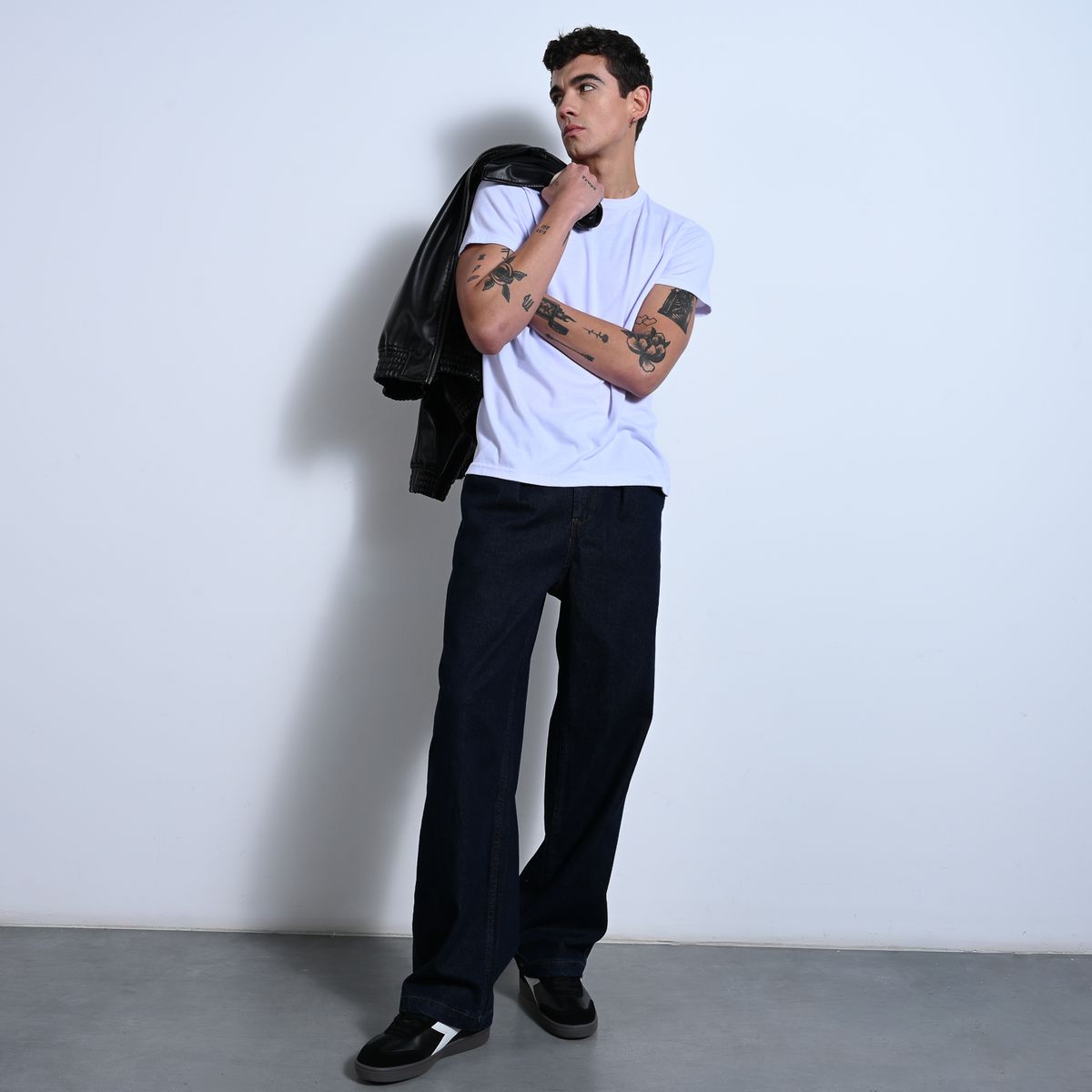 DENIMLAB - Jean 5 Bolsillos Hombre Baggy JDBG RAW CH Denimlab