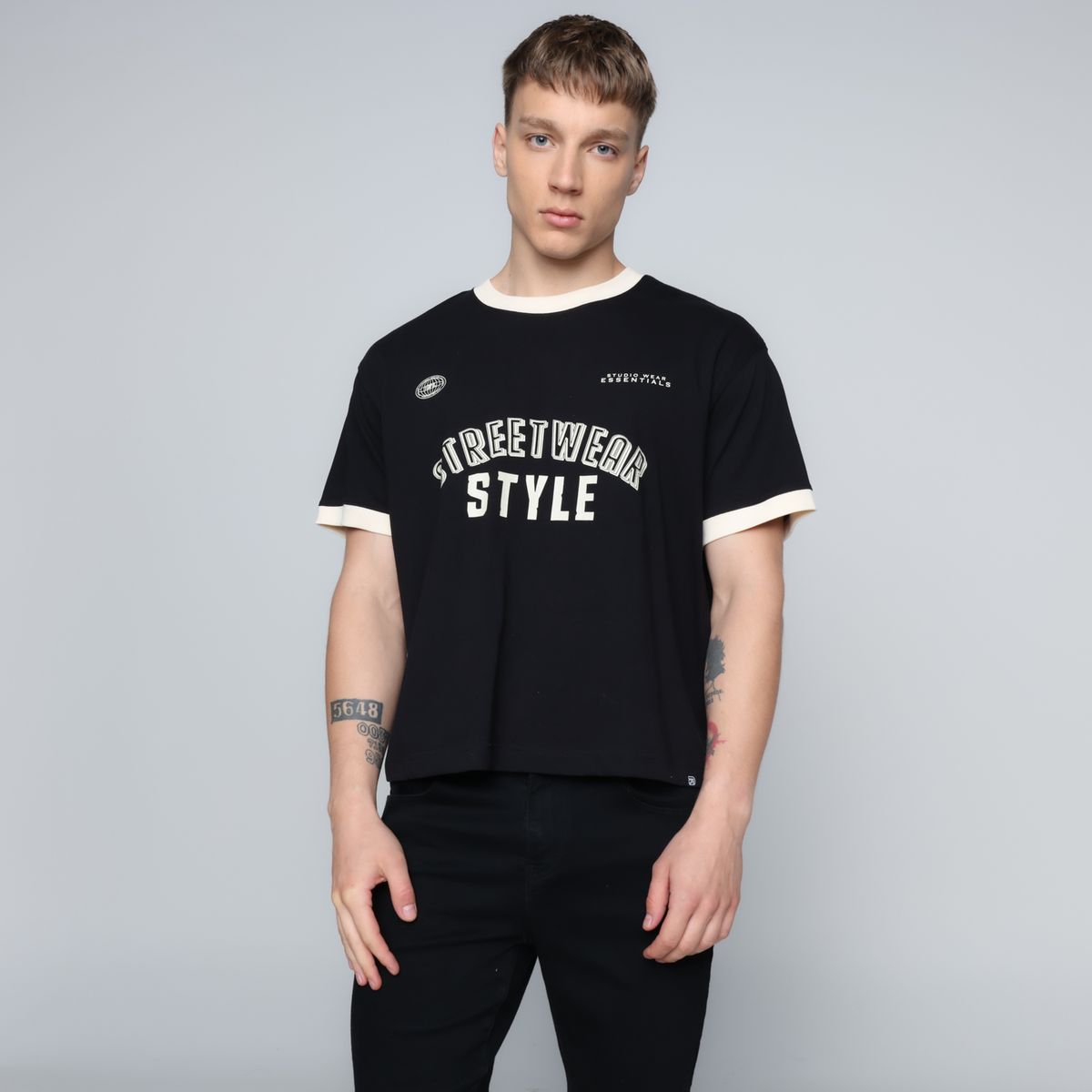 DENIMLAB - Camiseta Hombre Manga corta Denimlab