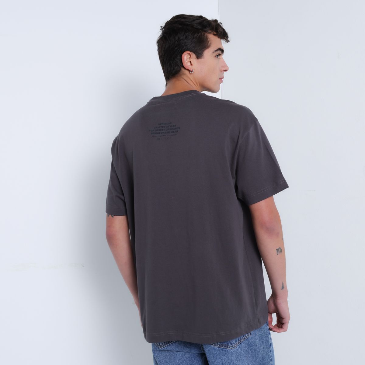 DENIMLAB - Camiseta Hombre Manga corta Oversized fit Denimlab