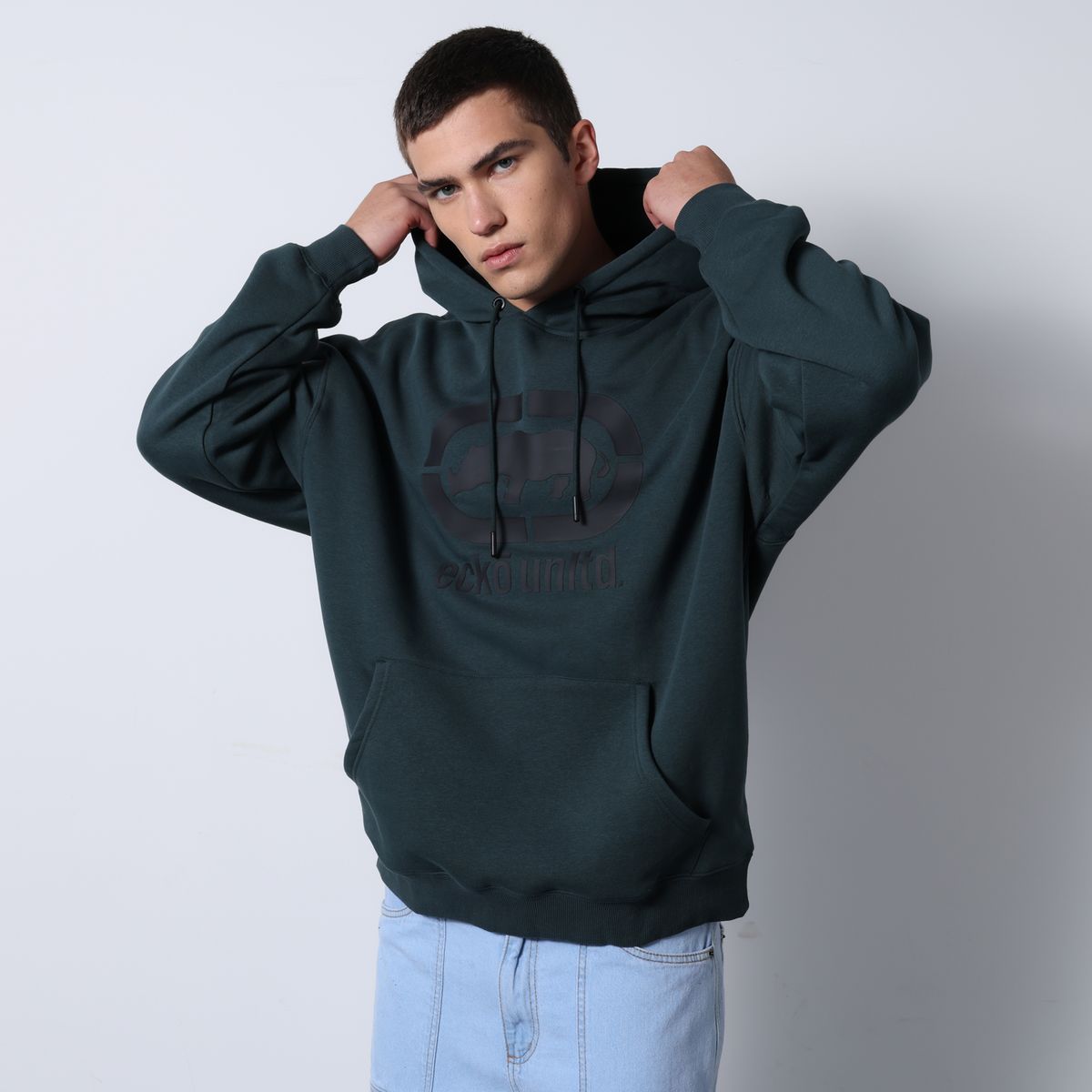 ECKO - Hoodie Hombre de Algodón Ecko