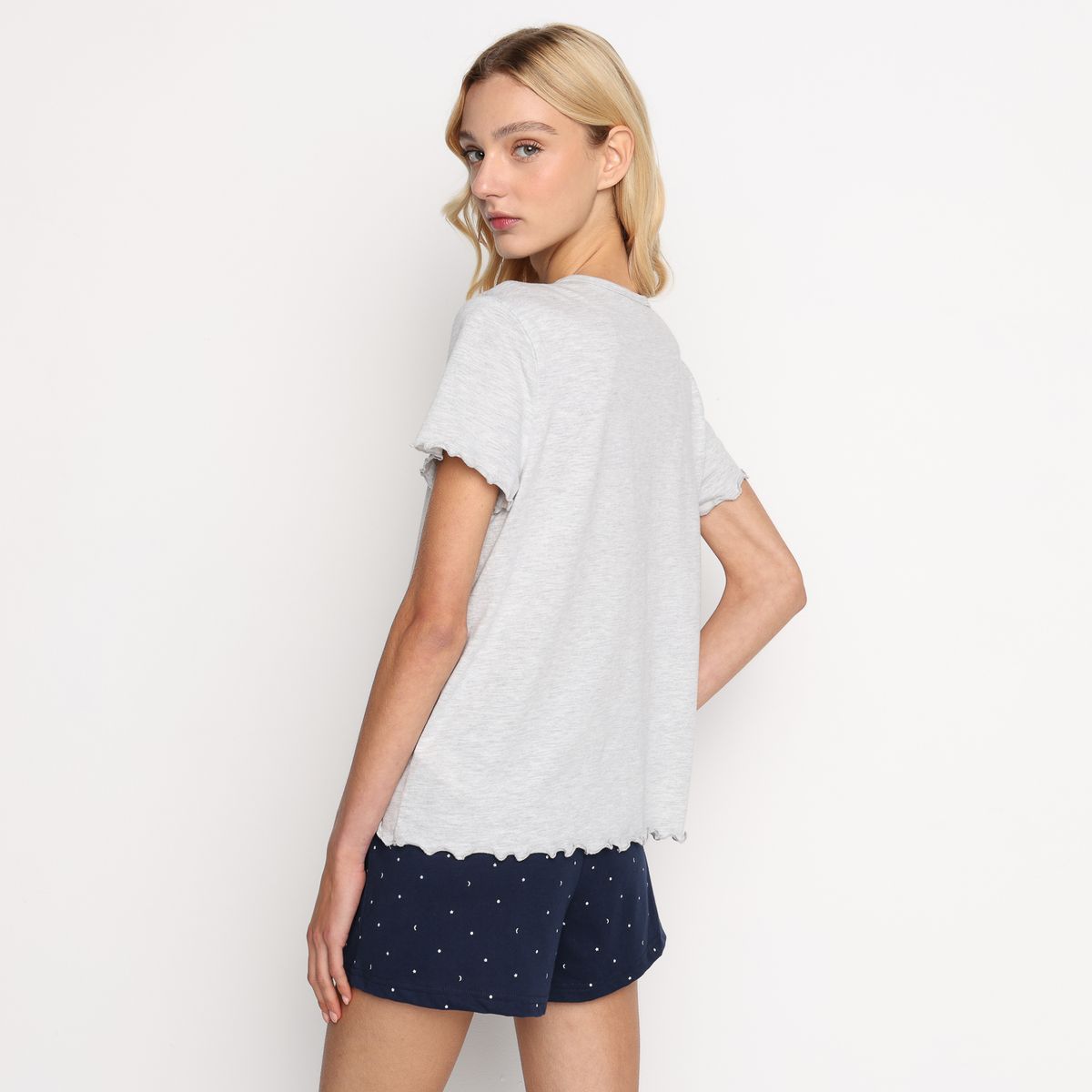 SYBILLA - Pijama completa con pantalón para Mujer Manga larga  de Algodón Sybilla 