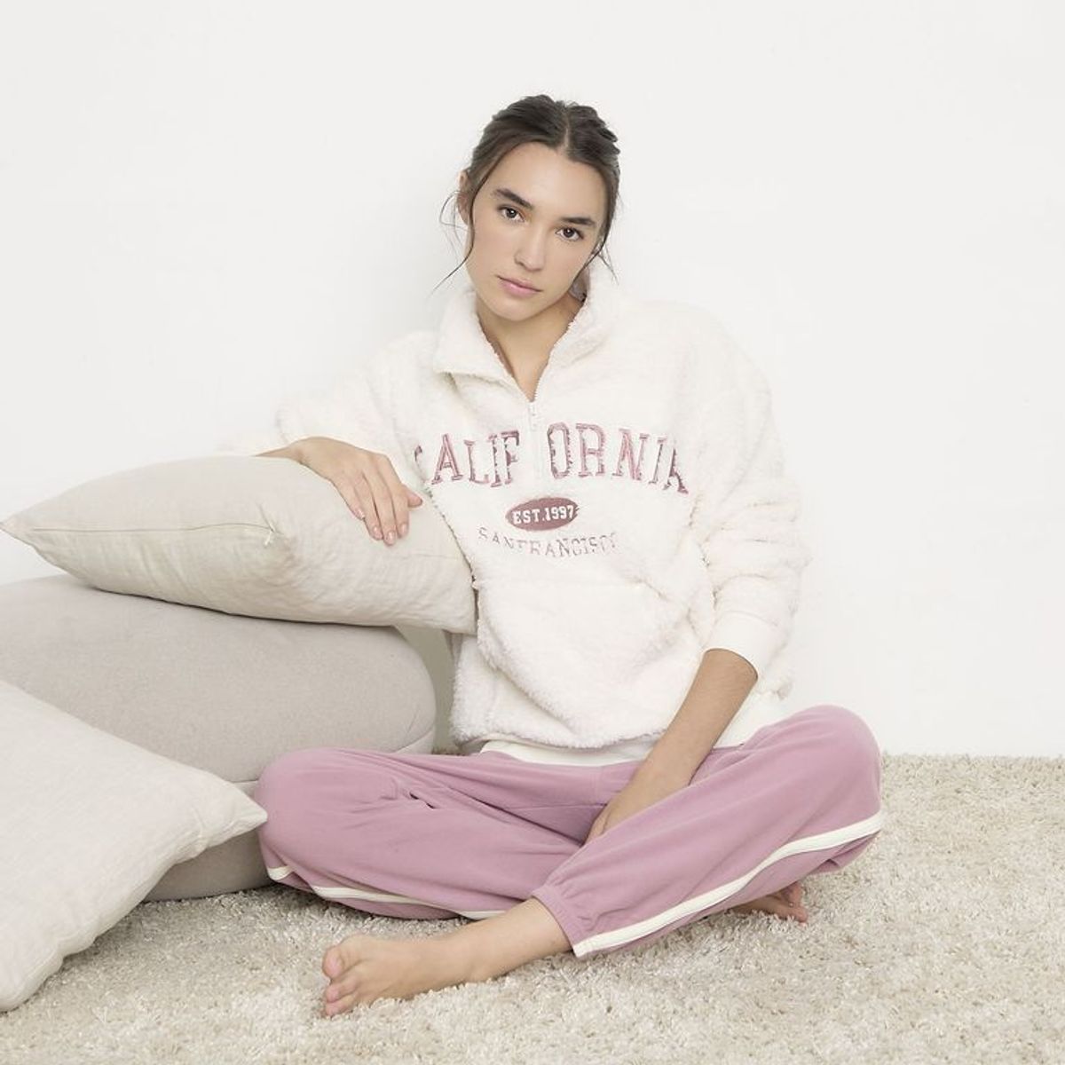 SYBILLA - PIJAMA MOUFLON PSMHOODJ01