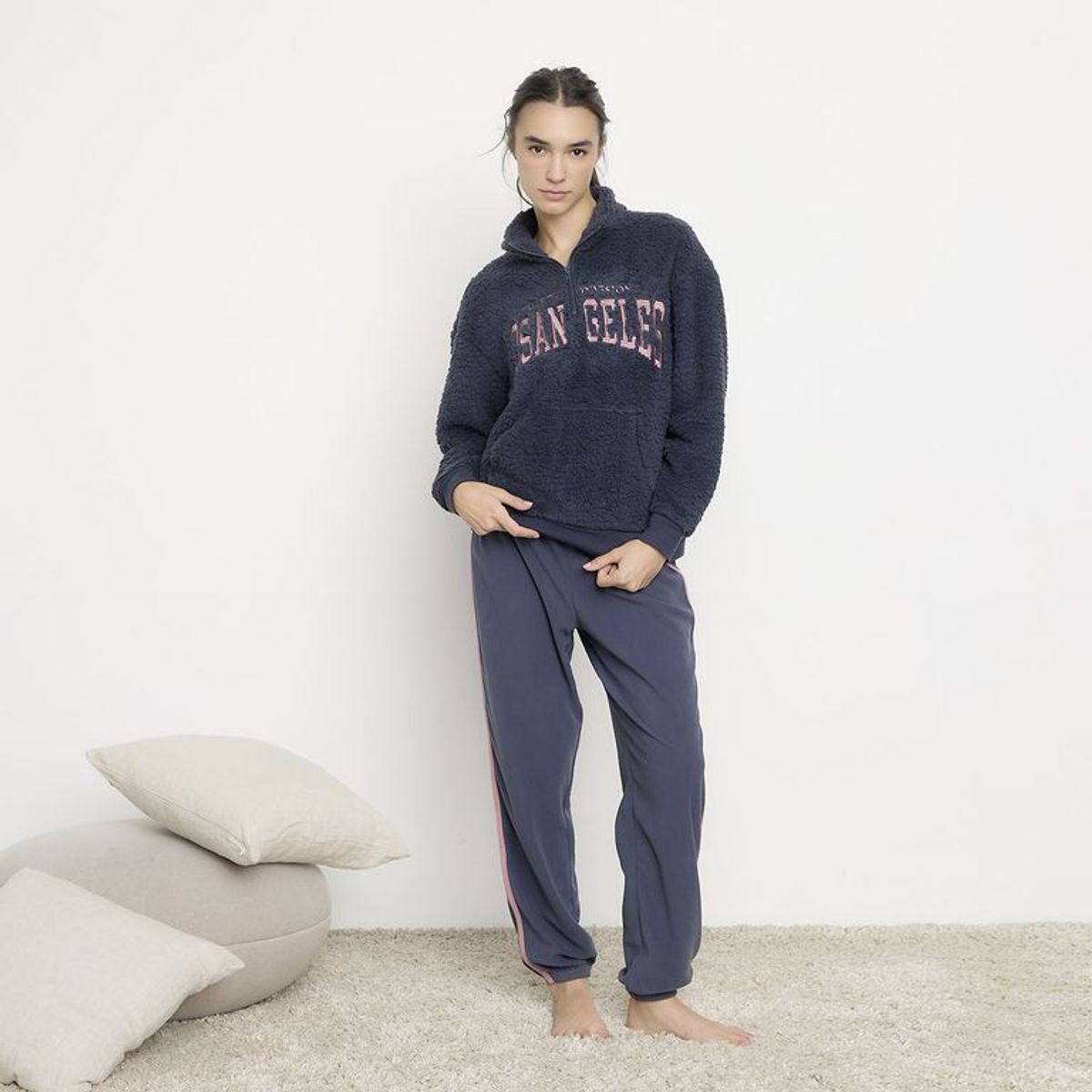 SYBILLA - PIJAMA MOUFLON PSMHOODJ01