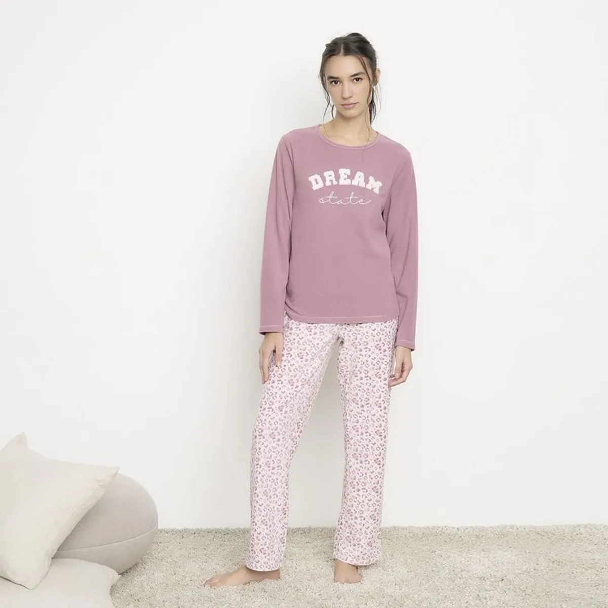 SYBILLA - Pijama completa con pantalón Mujer Manga larga Sybilla