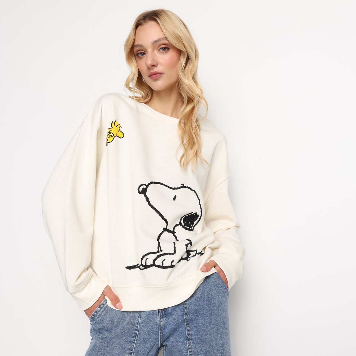 SYBILLA - Hoodie Mujer Estampado De Algodón Sybilla