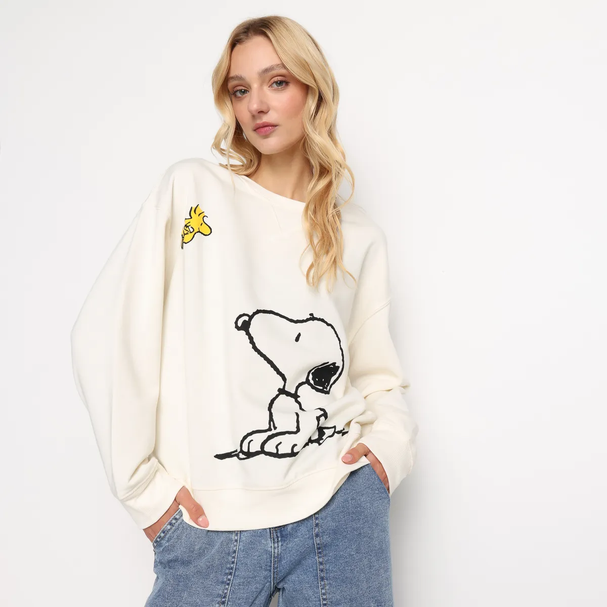 SYBILLA - Hoodie Mujer Estampado De Algodón Sybilla