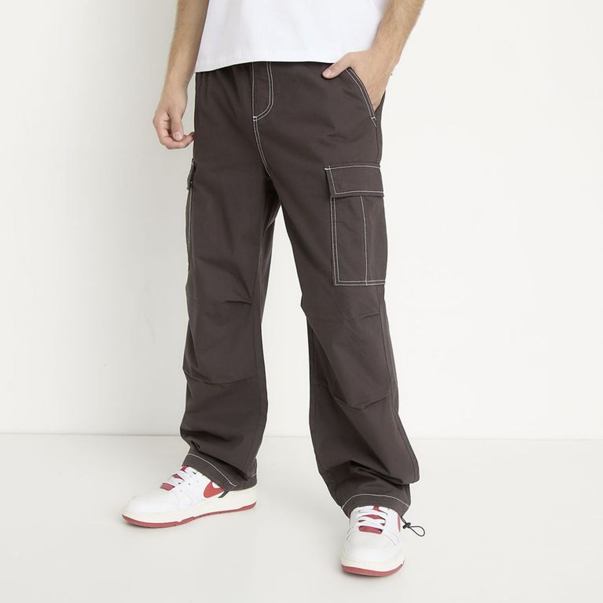 ECKO - Pantalón Hombre Cargo PA STITCH W26 Ecko