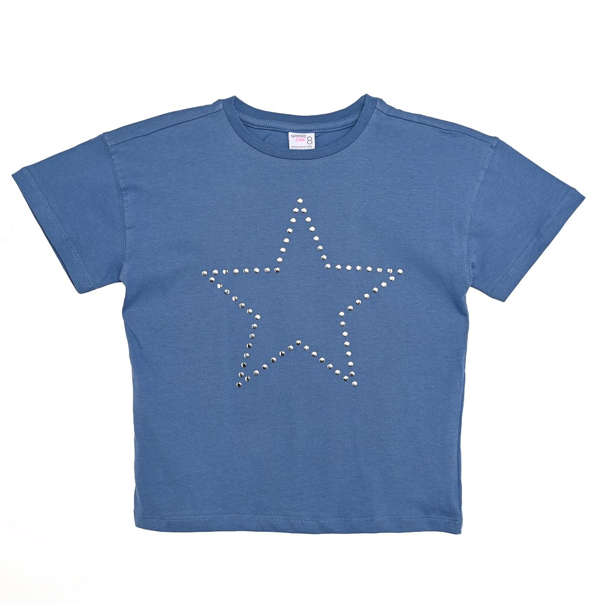 YAMP - Camiseta para Niña de Algodón Yamp