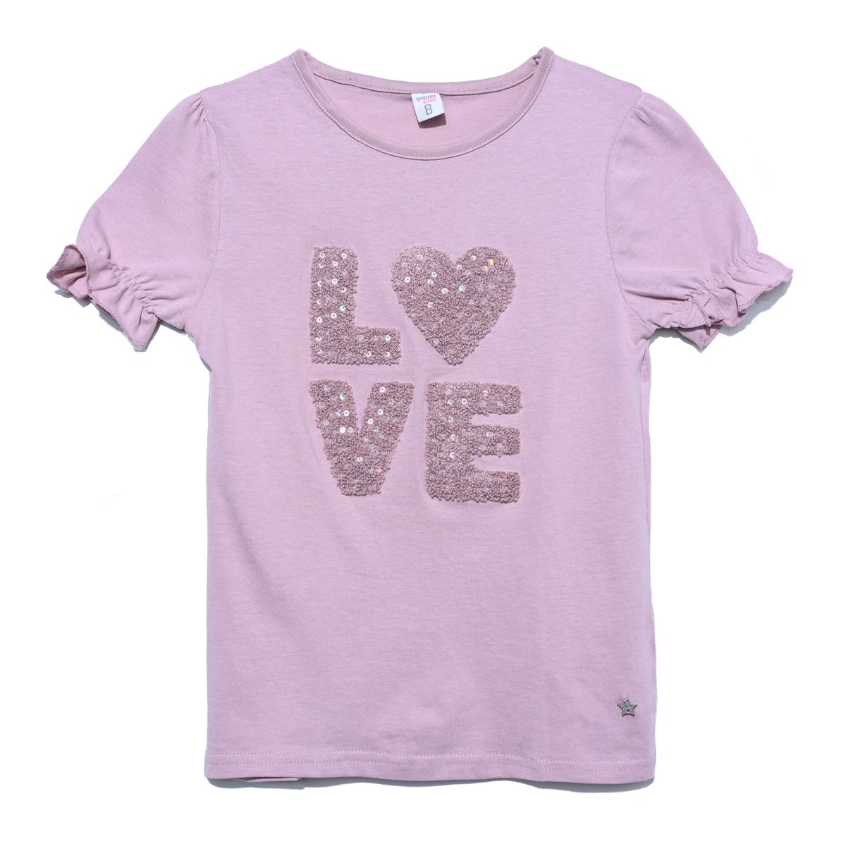 YAMP - Camiseta para Niña de Algodón Yamp