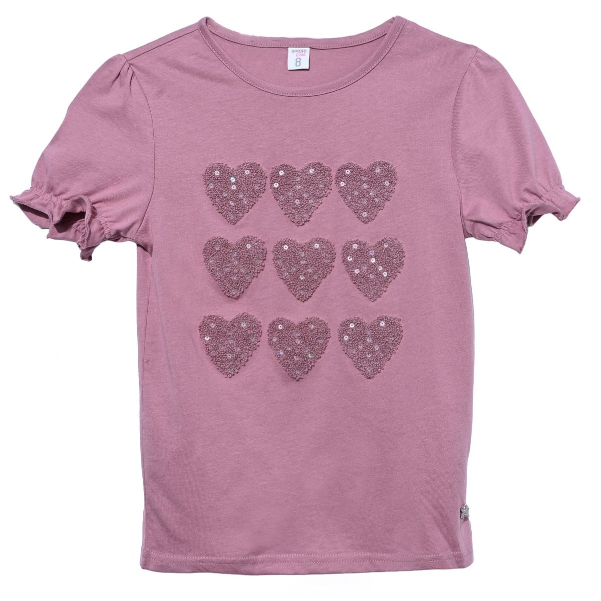 YAMP - Camiseta para Niña de Algodón Yamp