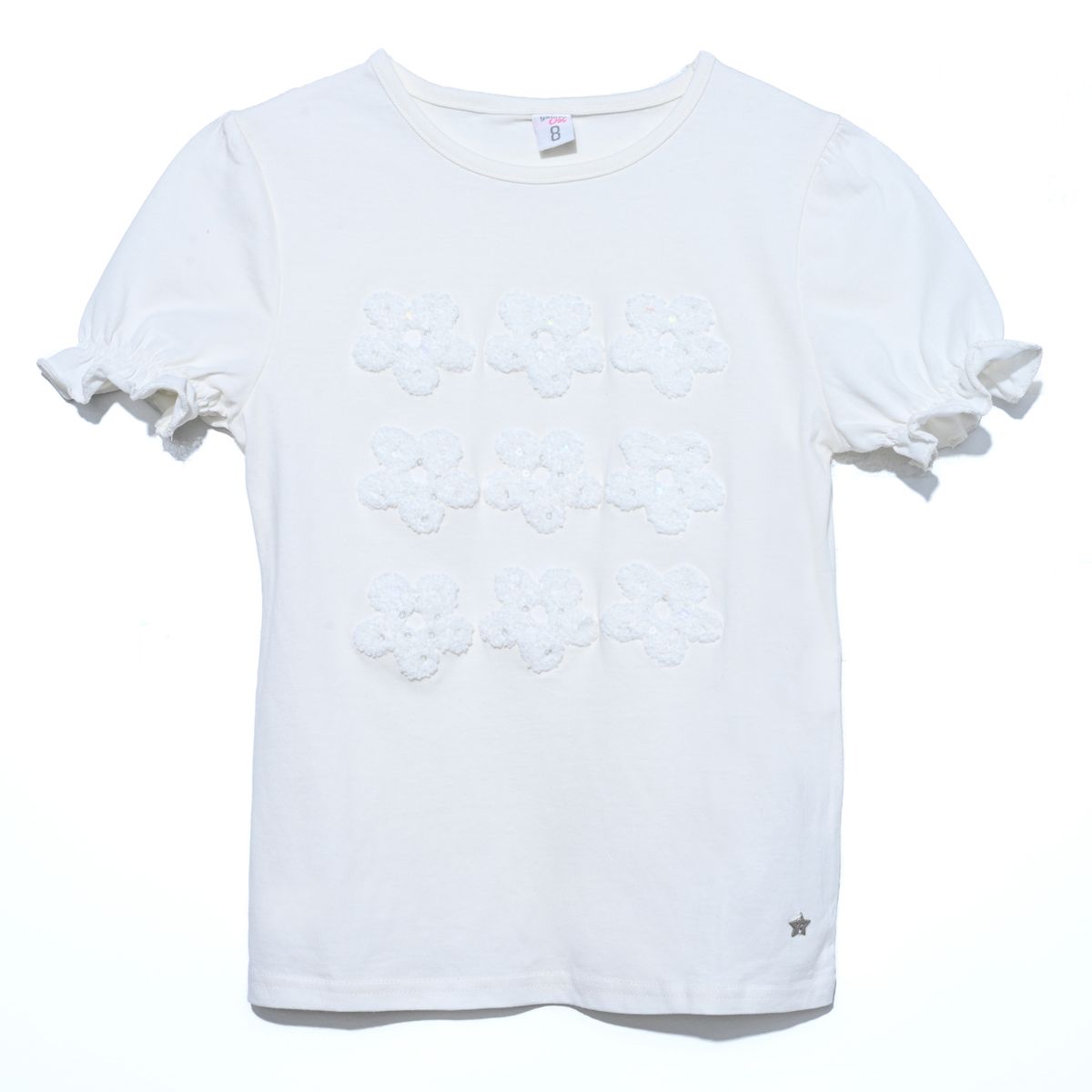 YAMP - Camiseta para Niña de Algodón Yamp