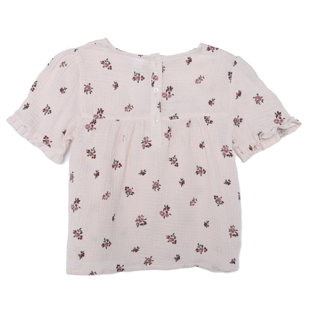 YAMP - Blusa Niña Manga corta de Algodón Yamp