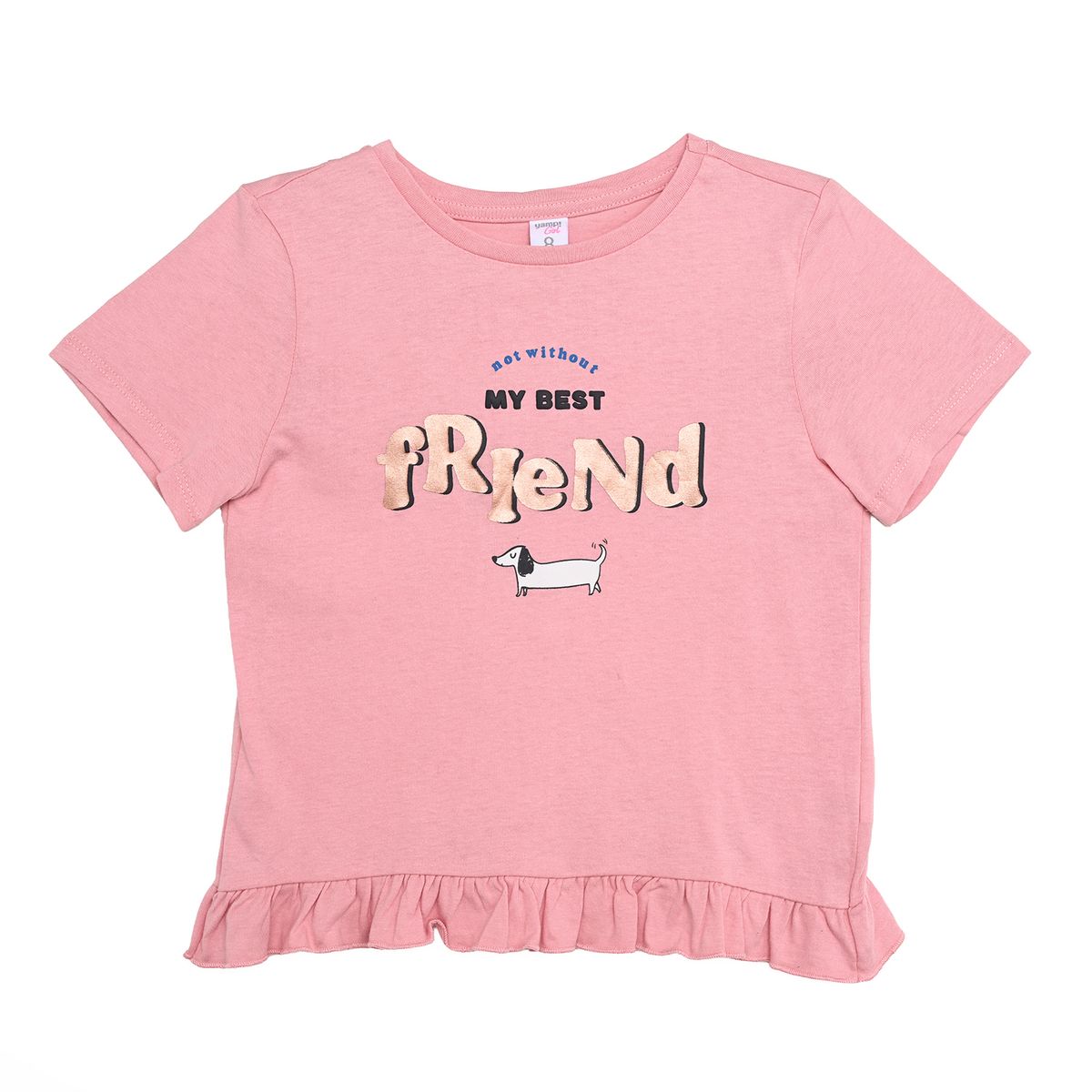 YAMP - Camiseta para Niña de Algodón Yamp