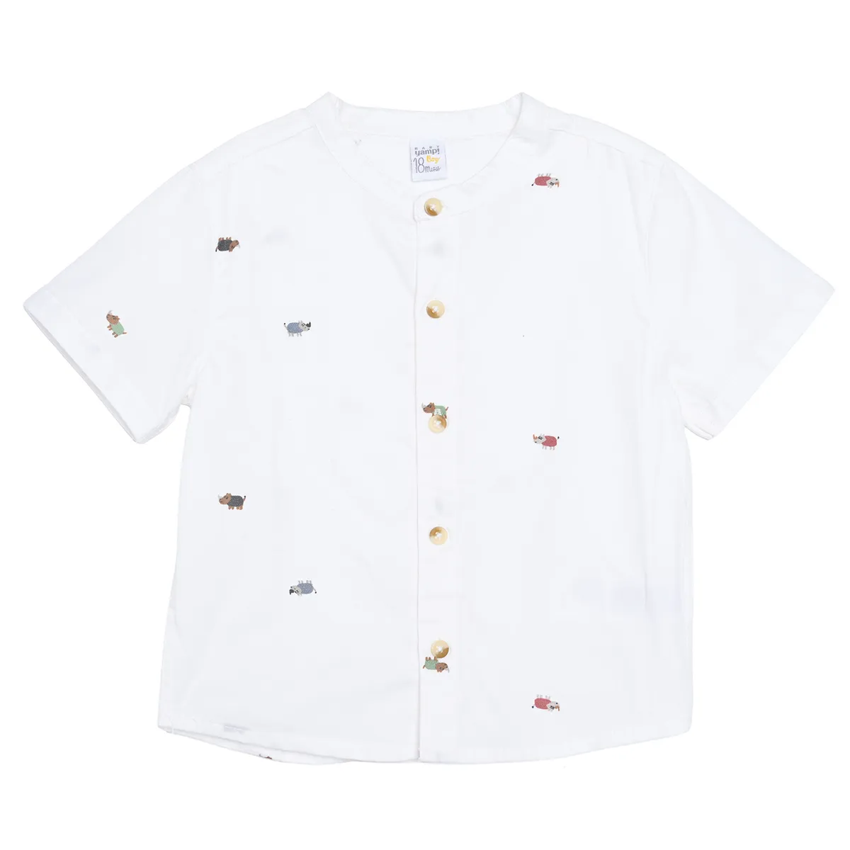 YAMP - Conjunto Camiseta Manga Corta manga corta + short para Bebé niño en Algodón Yamp