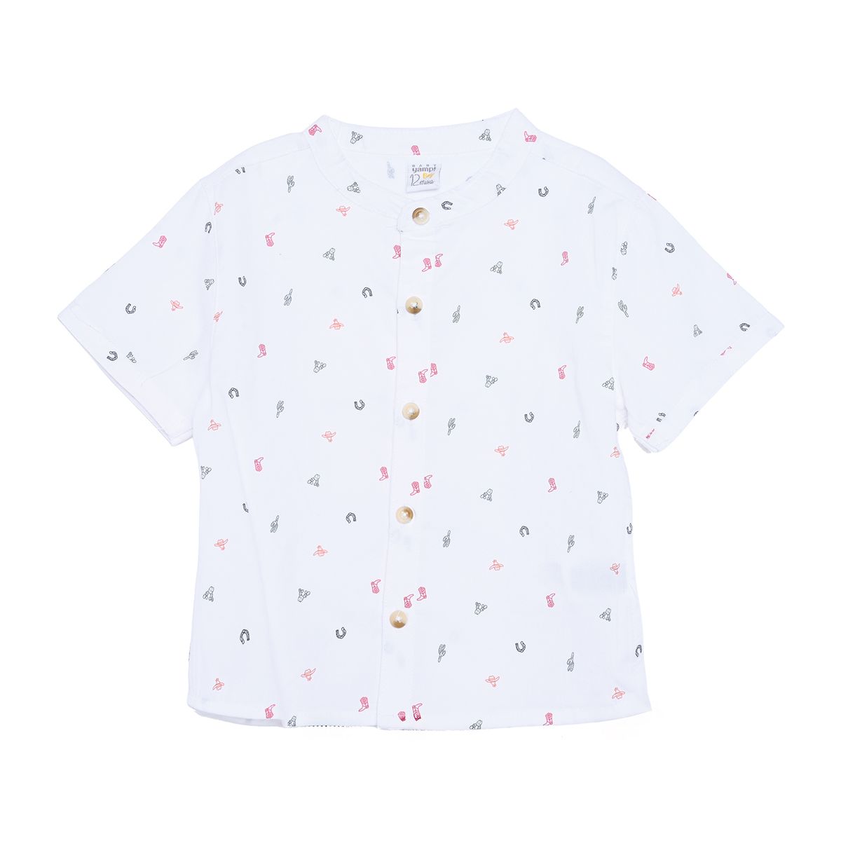 YAMP - Conjunto Camiseta Manga Corta manga corta + short para Bebé niño en Algodón Yamp
