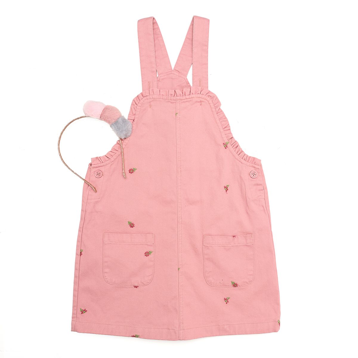 CONIGLIO - Jardinera para Niña de Algodón Yamp