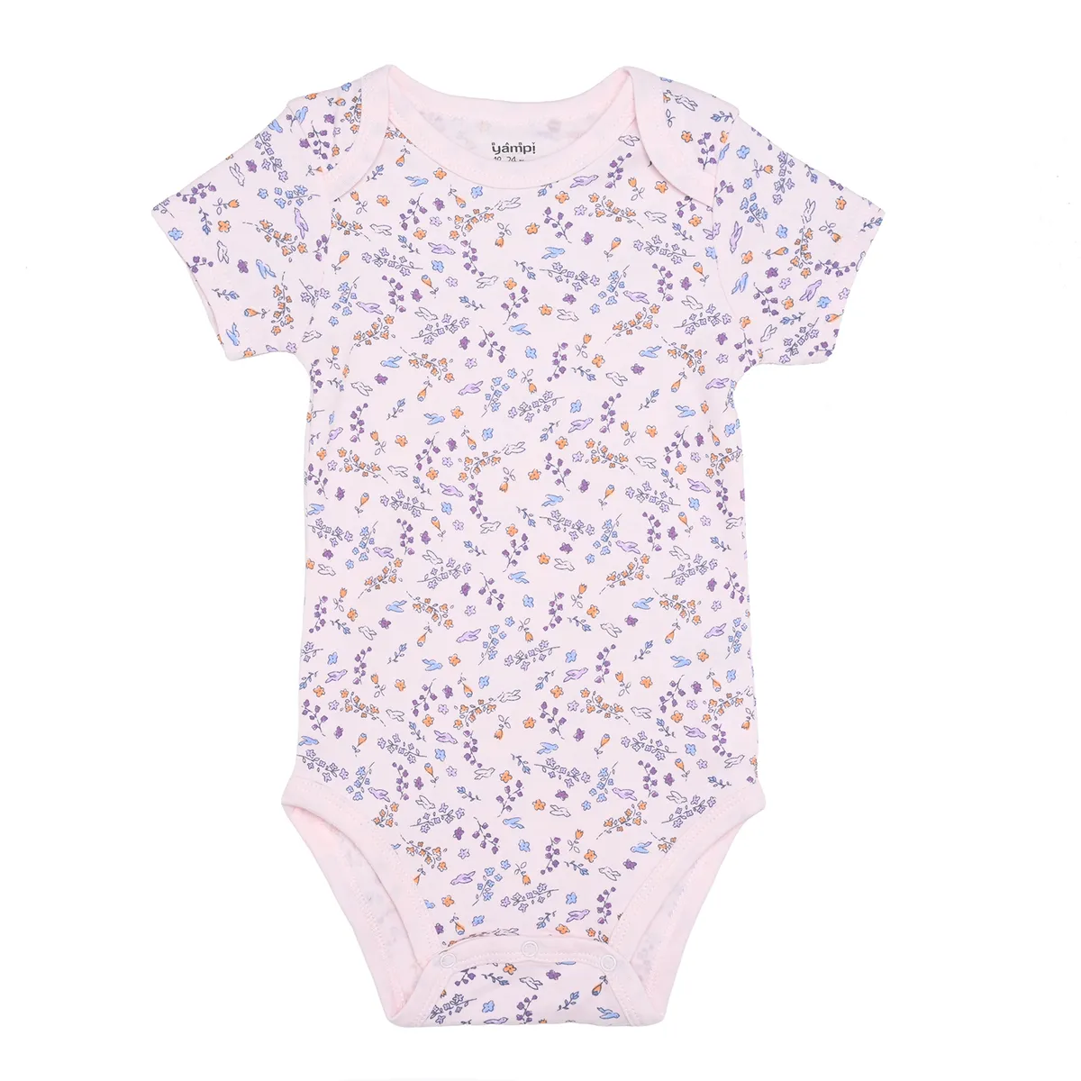 YAMP - Bodie para Bebé niña Pack de 3 de Algodón Yamp