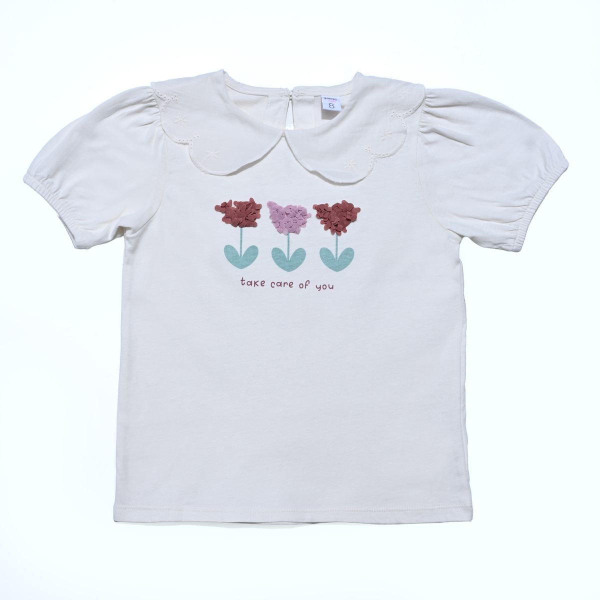 YAMP - Camiseta para Niña de Algodón Yamp