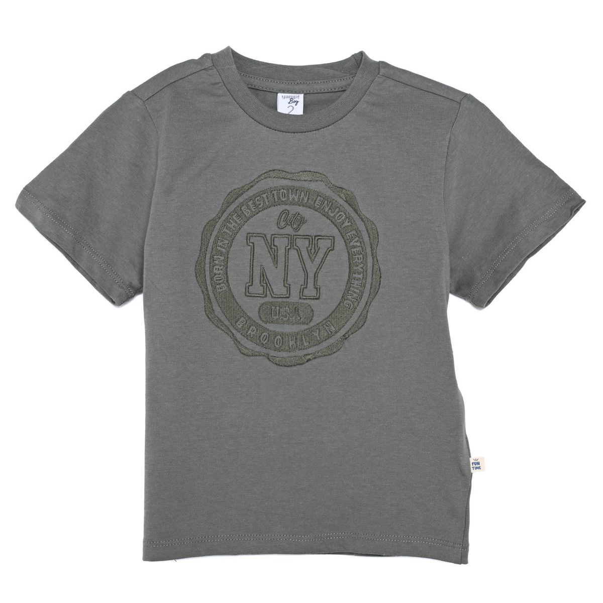YAMP - Camiseta para Niño con Estampado de Algodón Yamp