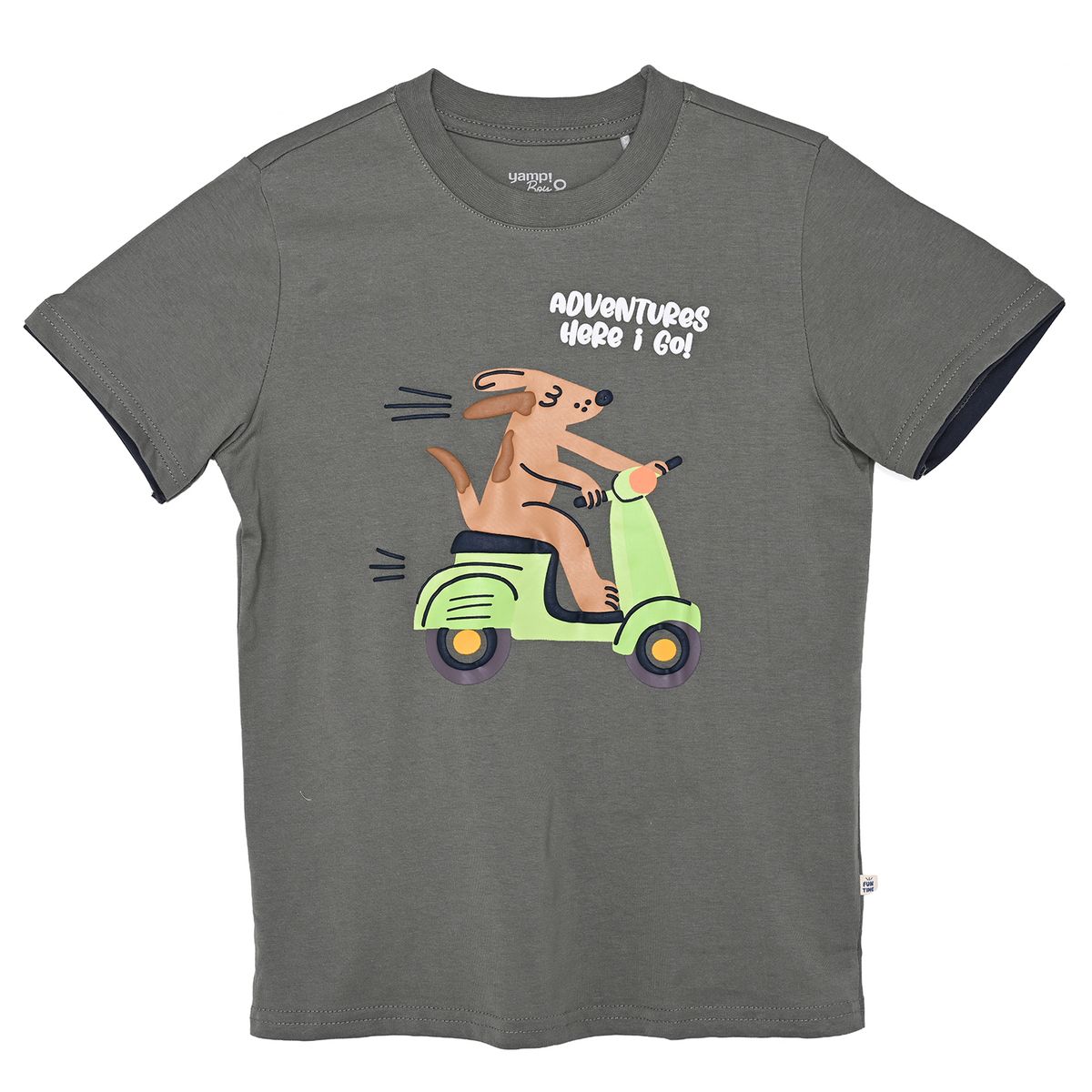 YAMP - Camiseta para Niño de Algodón Yamp