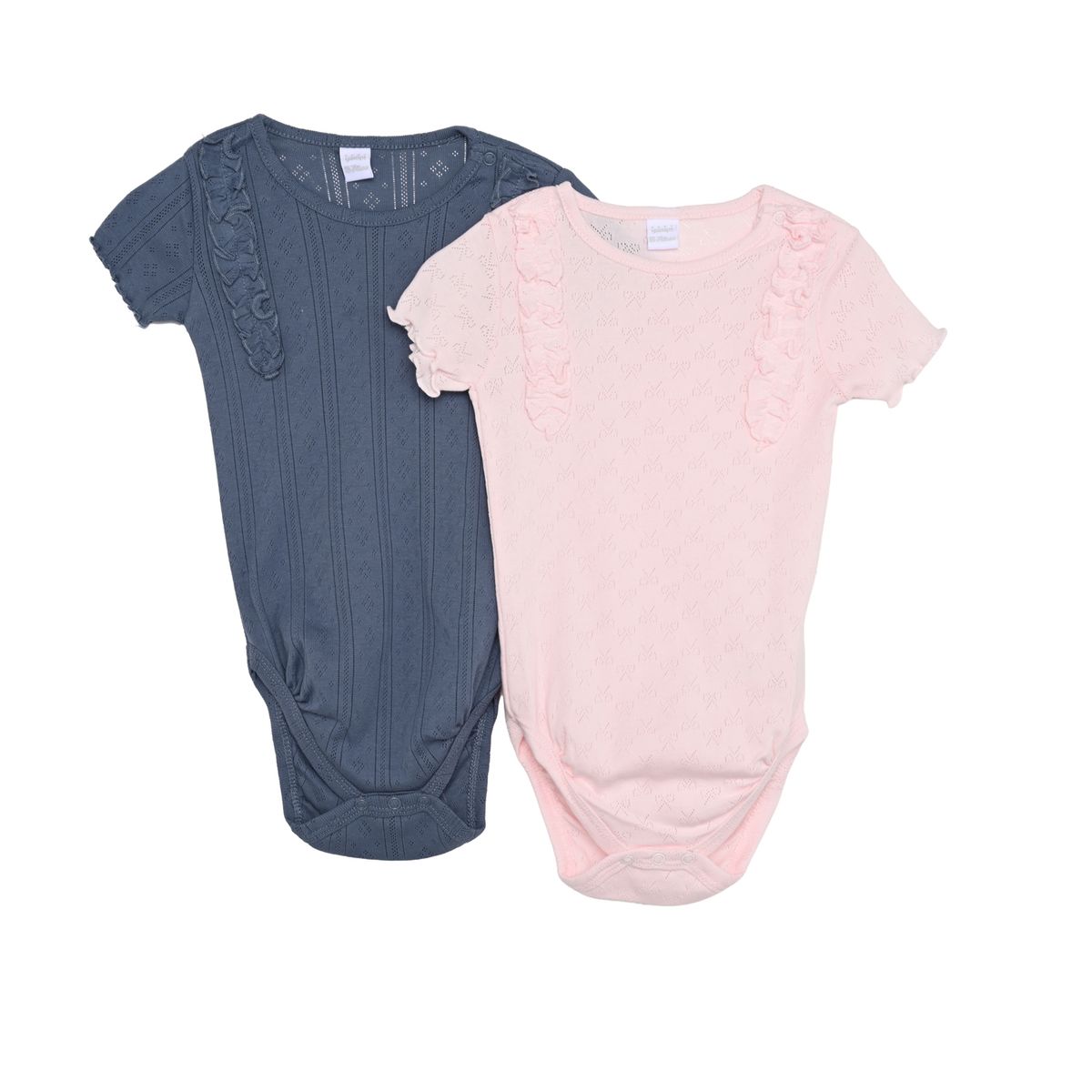 YAMP - Bodie para Bebé niña Pack de 2 de Algodón Yamp