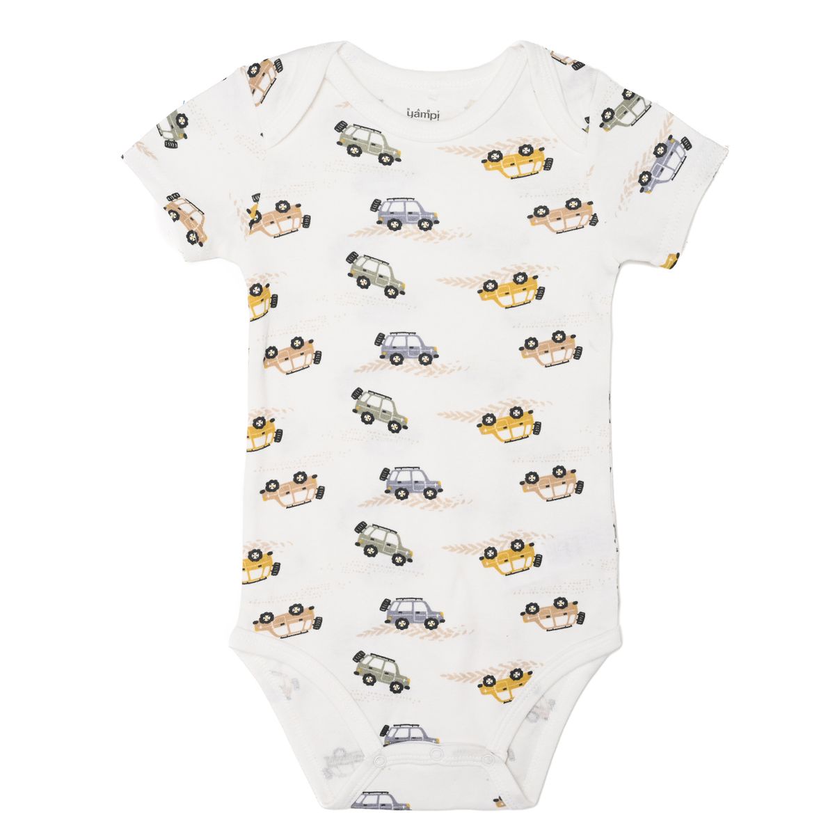 YAMP - Bodie para Bebé niño Pack de 7 de Algodón Yamp