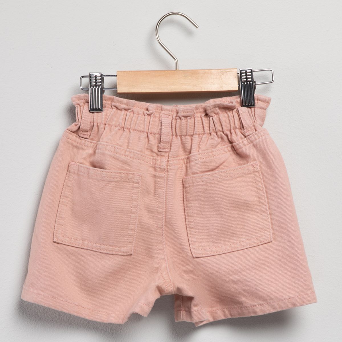 YAMP - Short para Niña Cintura elásticada de Algodón Yamp